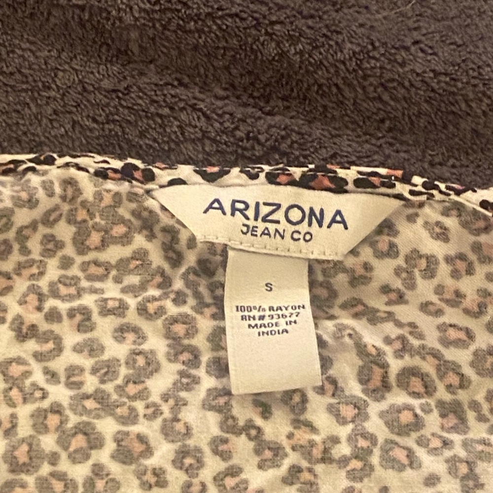 Cheetah blouse